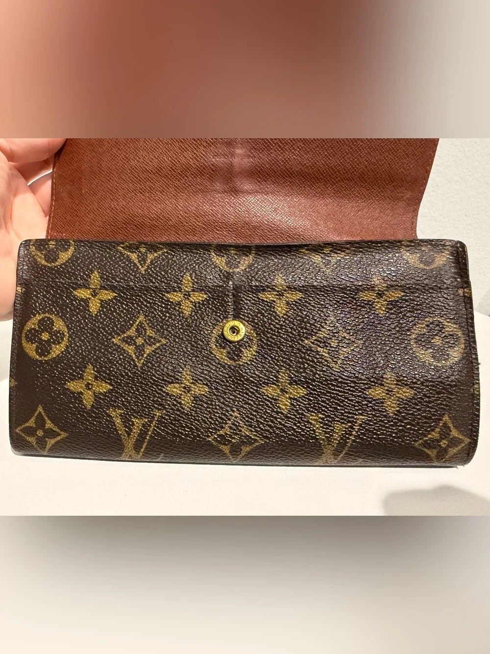 Louis Vuitton Vintage Monogram Sarah Wallet